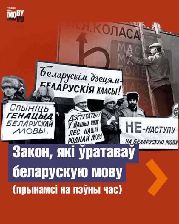 33 гады таму беларуская мова стала адзінаю дзяржаўнаю ў Беларусі. І была такою толькі 5 гадоў, але н…