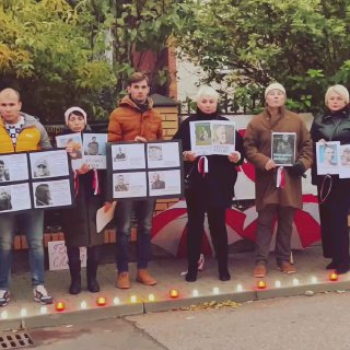 Акцыю жалобы і памяці правялі беларусы і беларускі Беластока.У працяг памінальных дзён лістапада  сё…