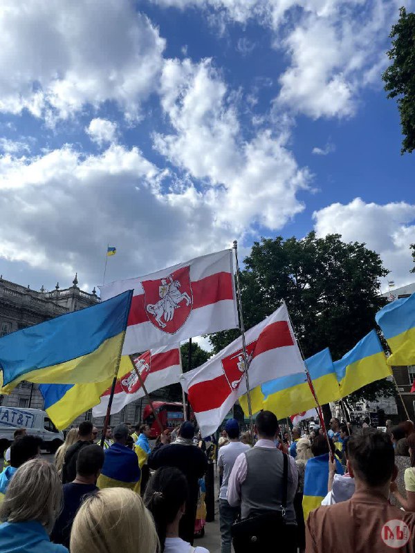 12.06.2022 Лондон.  Акция в поддержку Украины. Украина знает за что сражается. Мир должен осознать к…