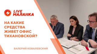 На какие средства живет Офис Тихановской?“Мы бы хотели, чтобы именно беларусские ресурсы обеспечива…