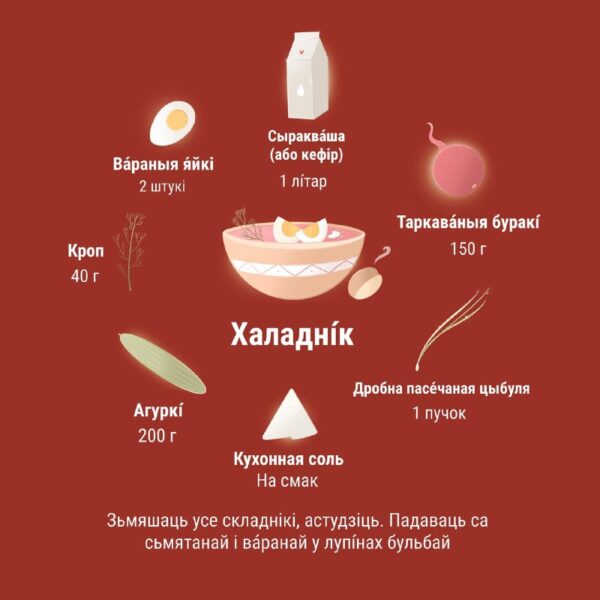 У Беларусі сьпёка, таму мы падрыхтавалі для вас рэцэпт клясычнай беларускай стравы – халаднік І спал…